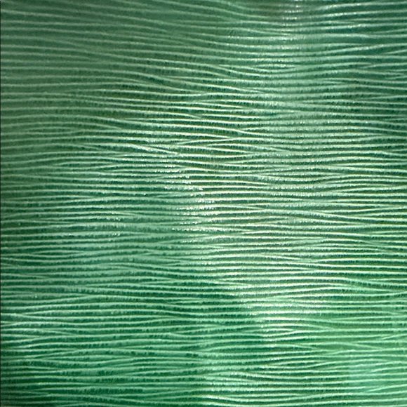 Louis Vuitton, green leather, Eppy, large bucket bag - Picture 14 of 14